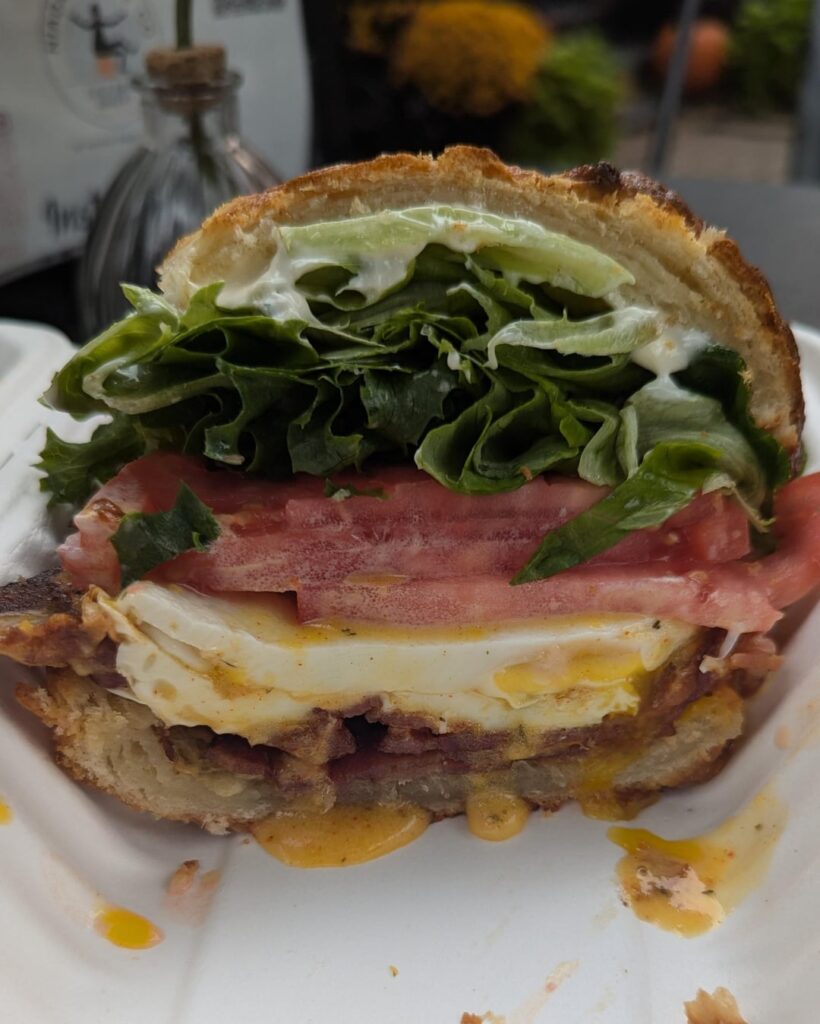 Breakfast Croissant from Niagara Juice Co.