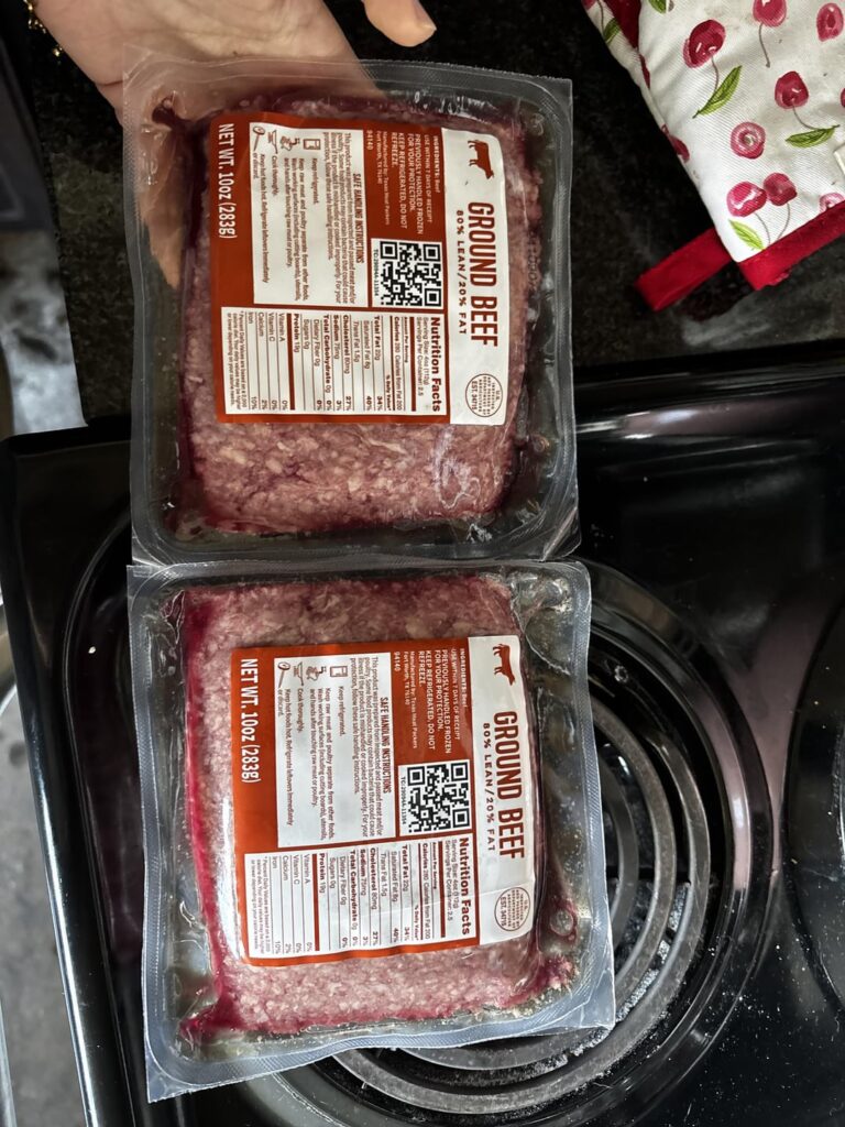 Ground meats this box were weird looking, anyone else have the same issue?
