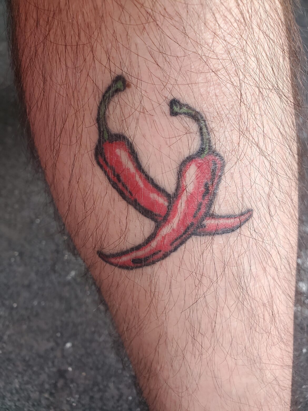 Found a similar tattoo so my wife and I got matching ones for our anniversary recently. Tis the season.