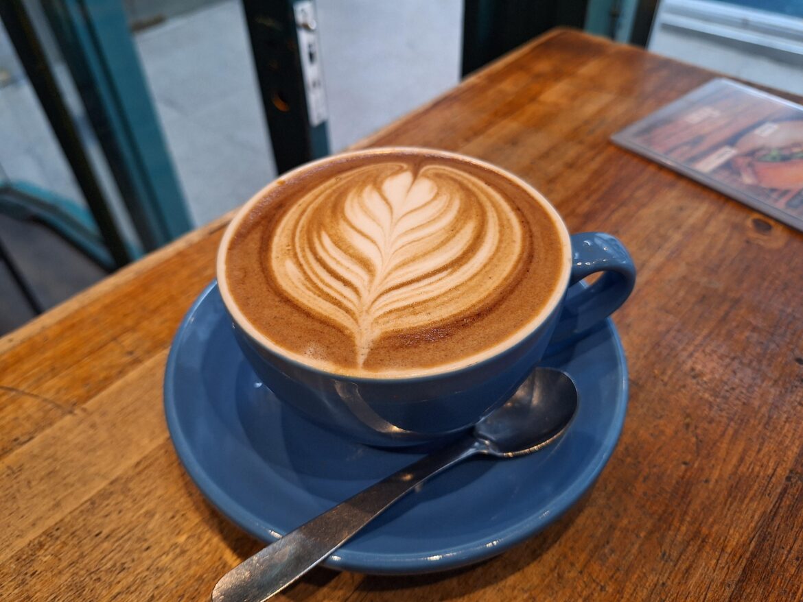 Mocha I poured today