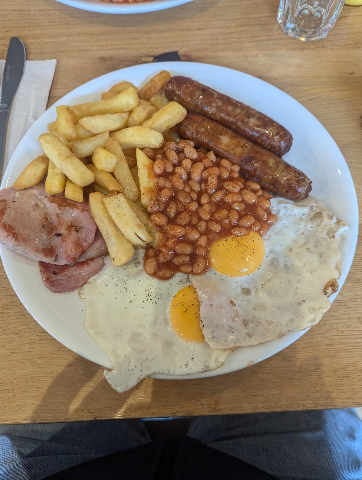 Boswell's cafe Cwmbran, £9.95