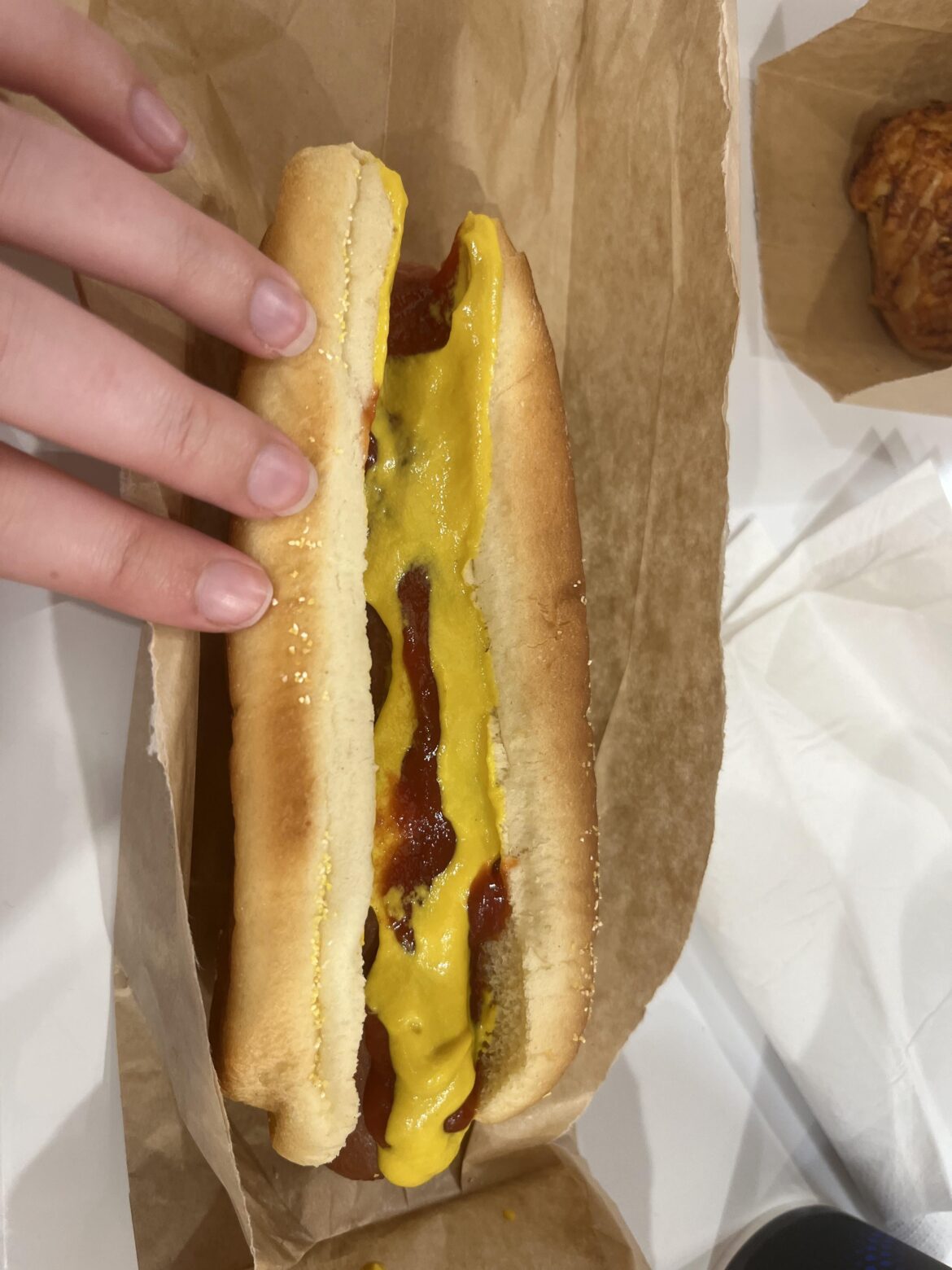 Sad day. Turns out my Costco food court doesn’t have diced onions