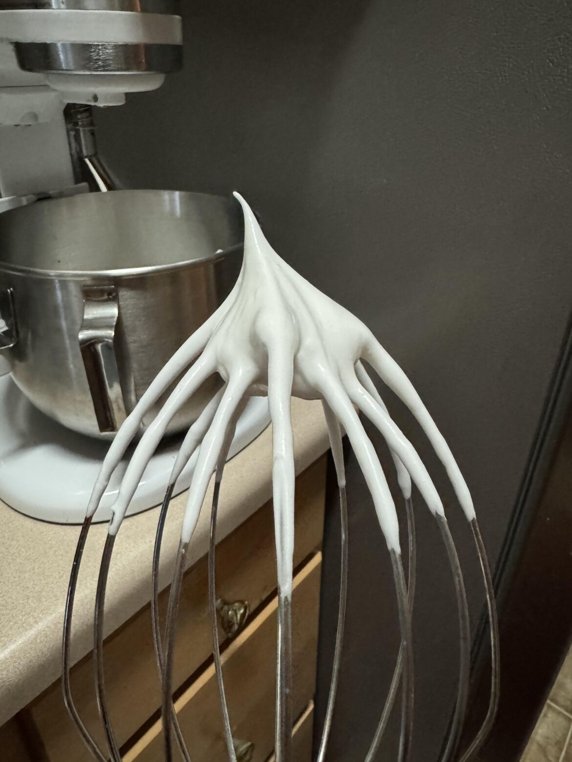 Is this “stiff glossy peaks”?