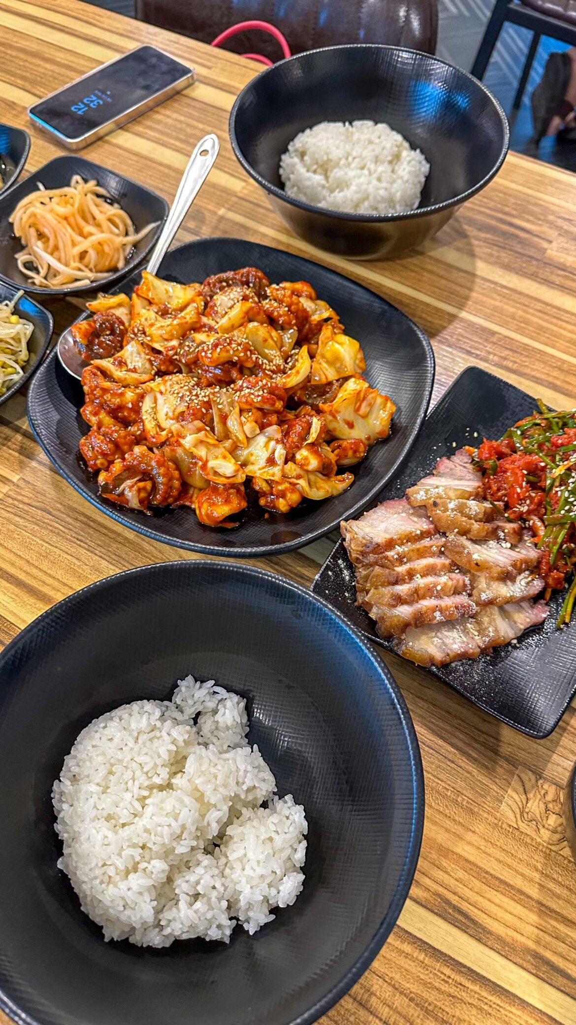 Steamed Pork & Marinated Squid