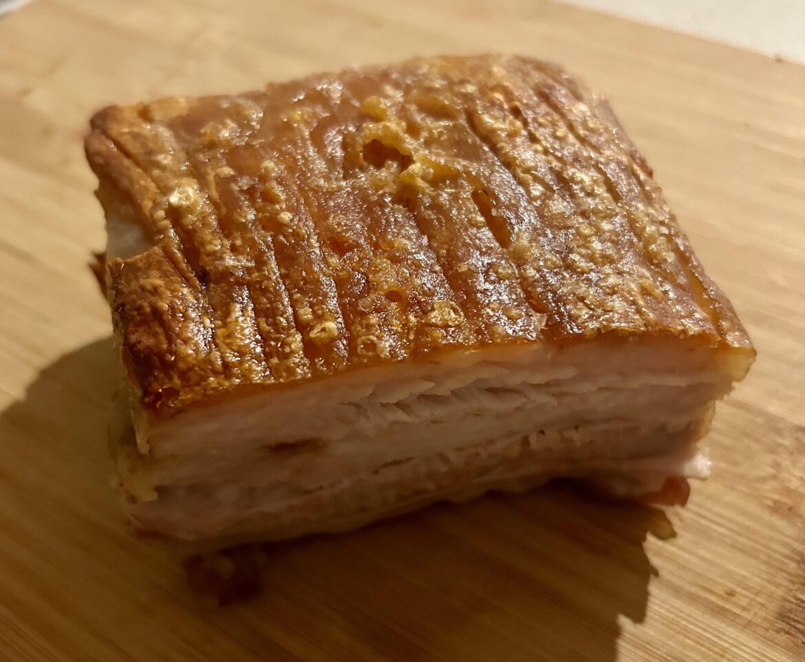 Pork Belly - Sous Vide and Air Fryer attempt #1