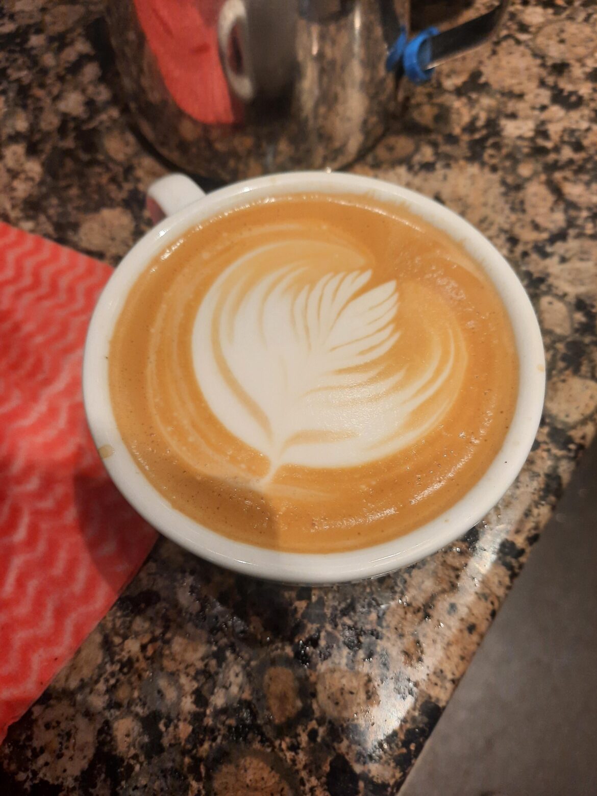 Flat white from today