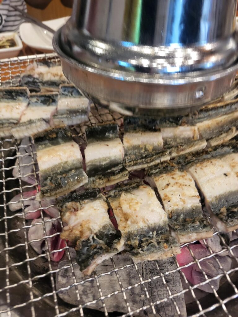Grilled eel