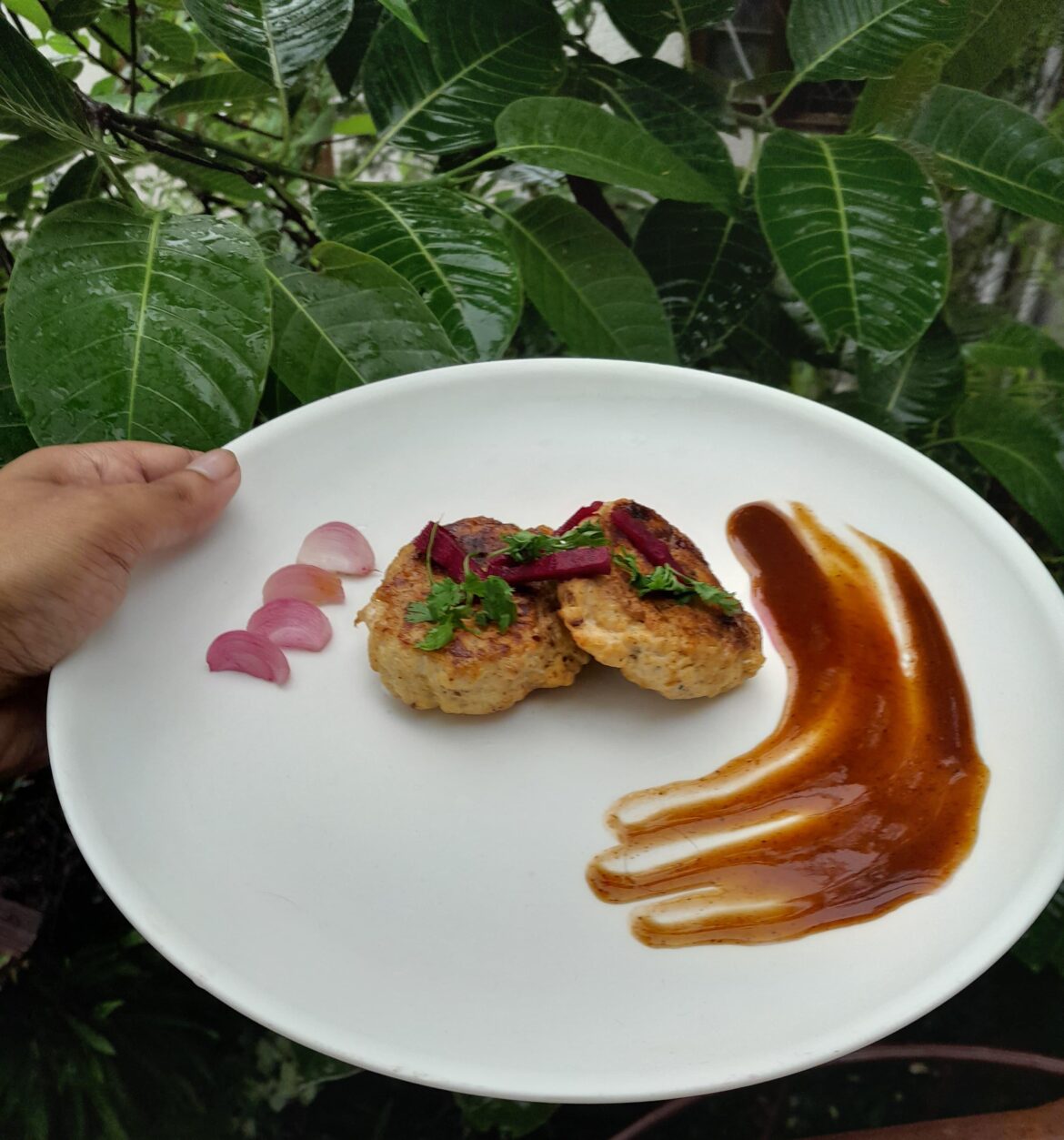 Himalaya Doaba Barbecue Chicken Patties Low Fat, Less OIl, NO GRAIN!