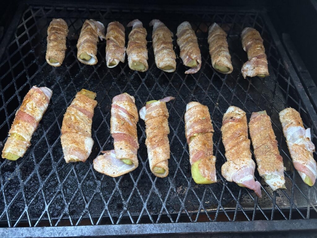 Bacon Wrapped Pickles