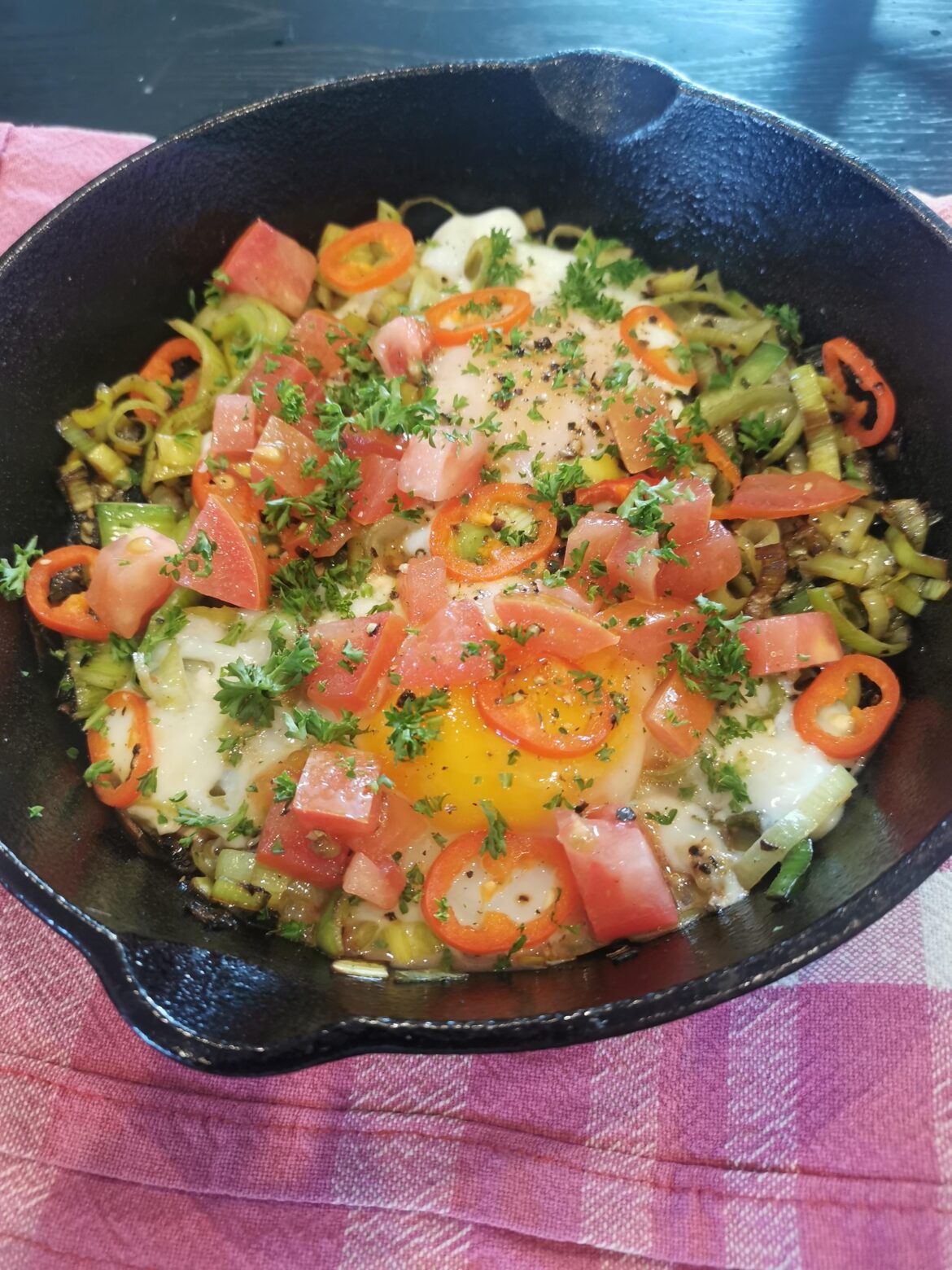 I heard leeks are on the menu here