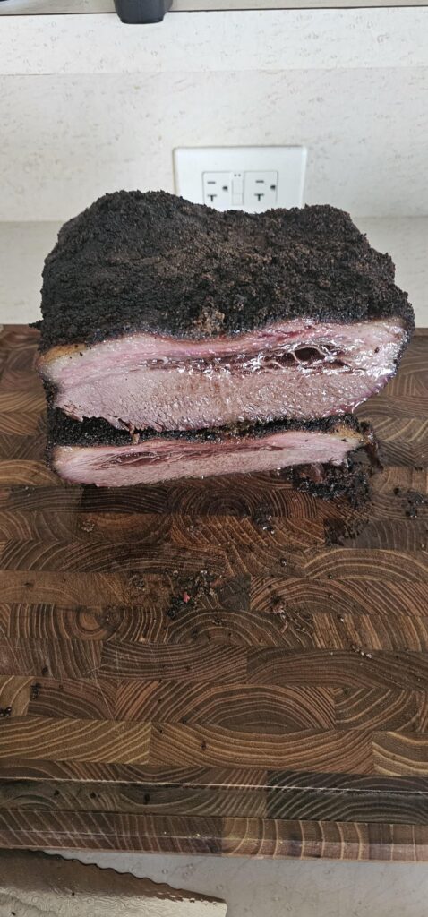 1st brisket on konnected joe