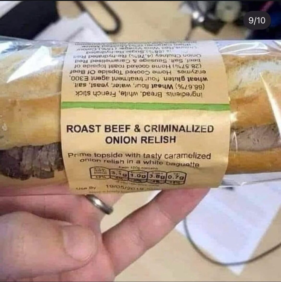 The onion hate is 💔