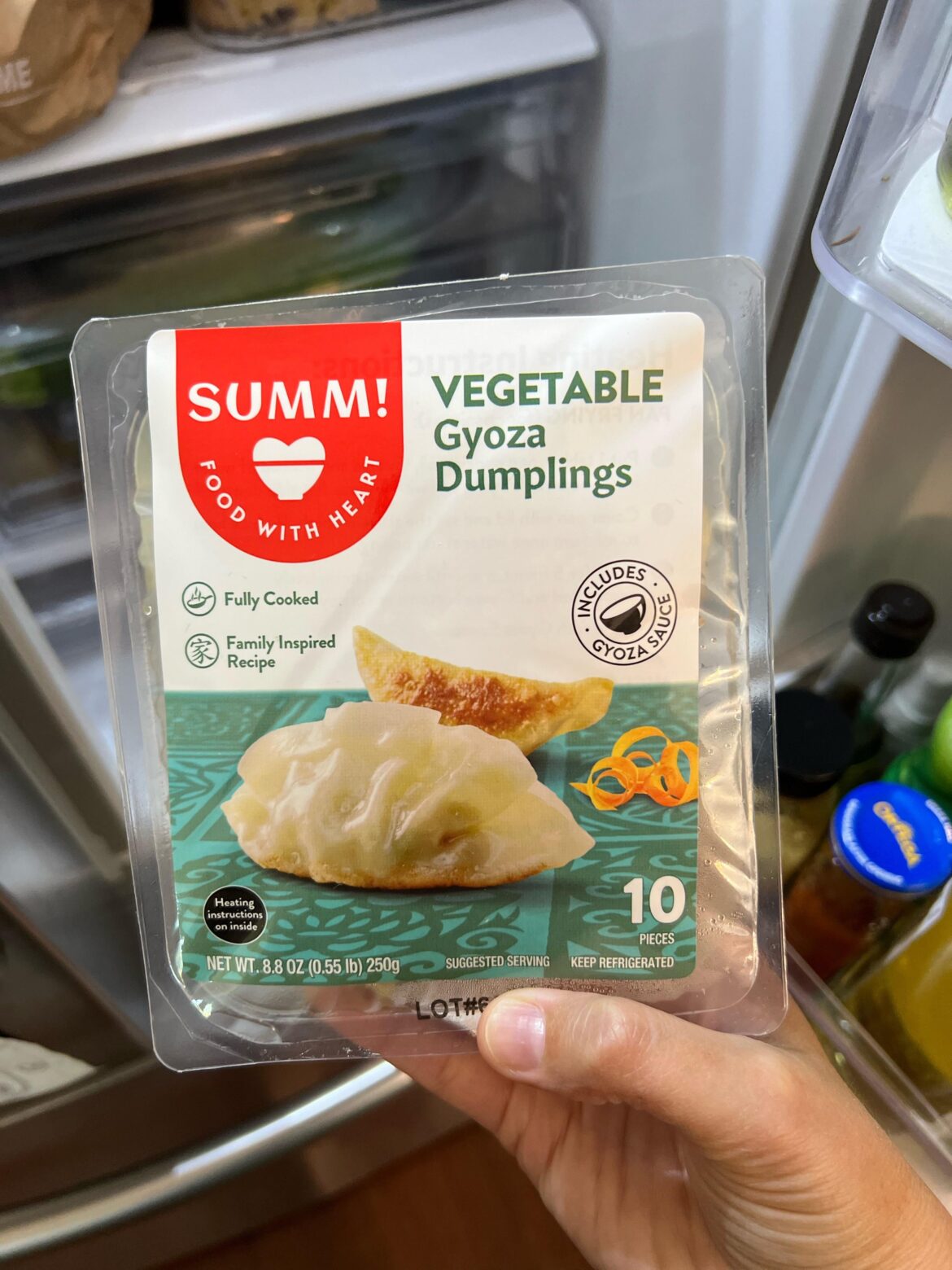 Summ! Vegetable gyoza