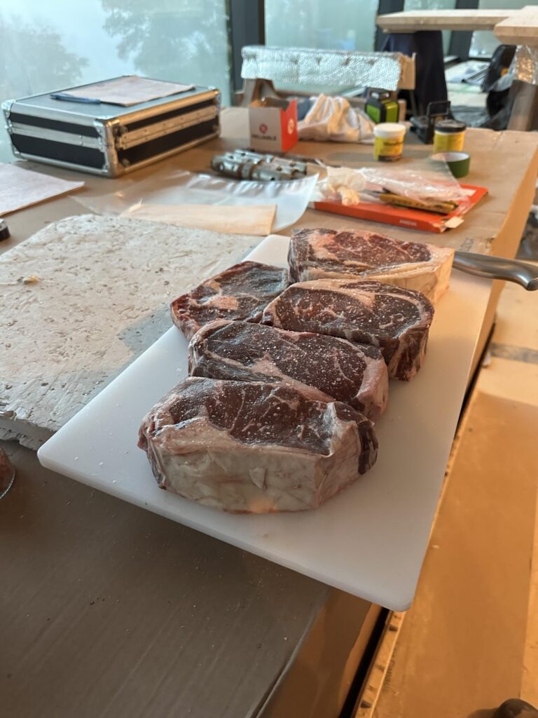 Temps and time ? first time with this cut (faux-fillet in french) 2inch thick