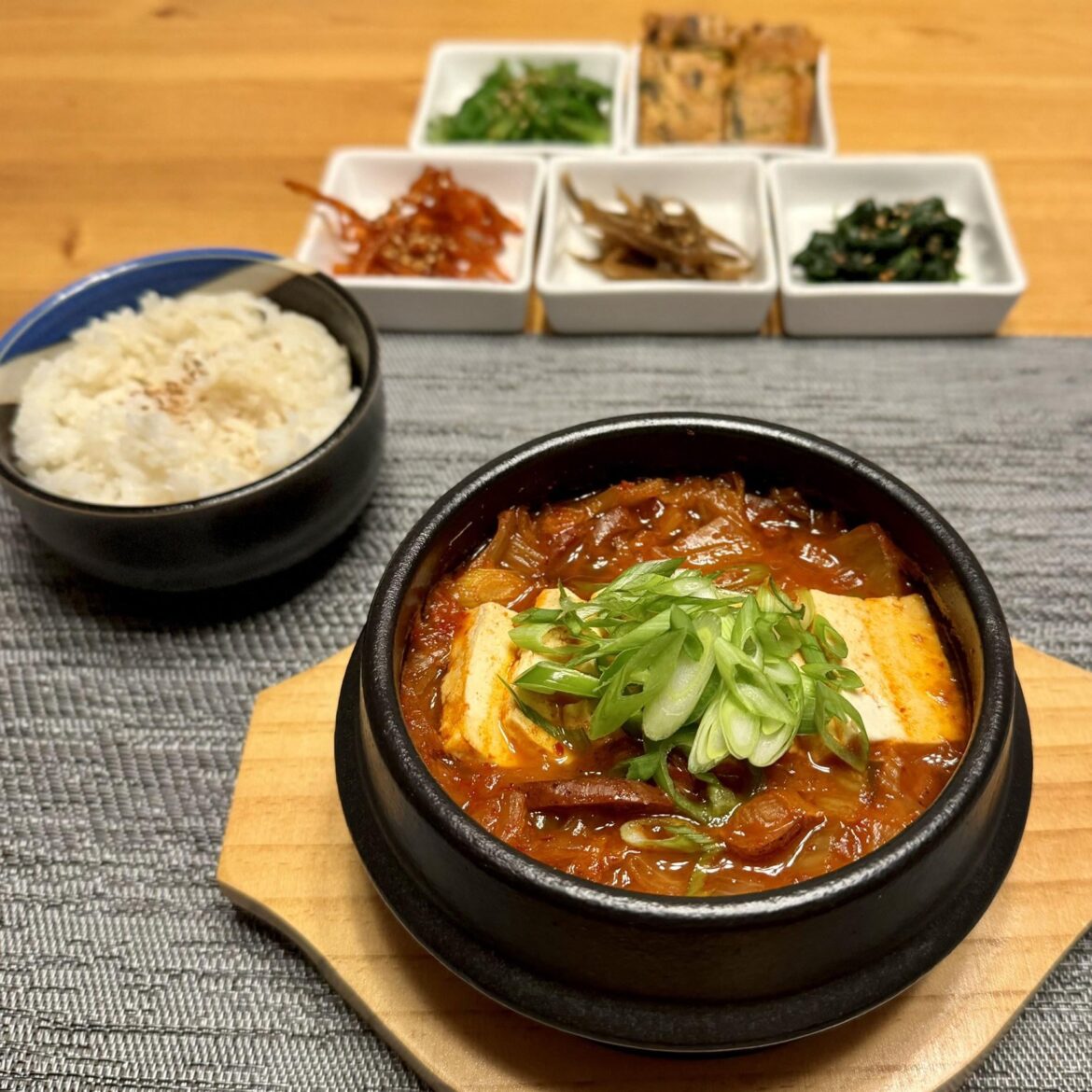 Kimchi jjigae at the end of a long week