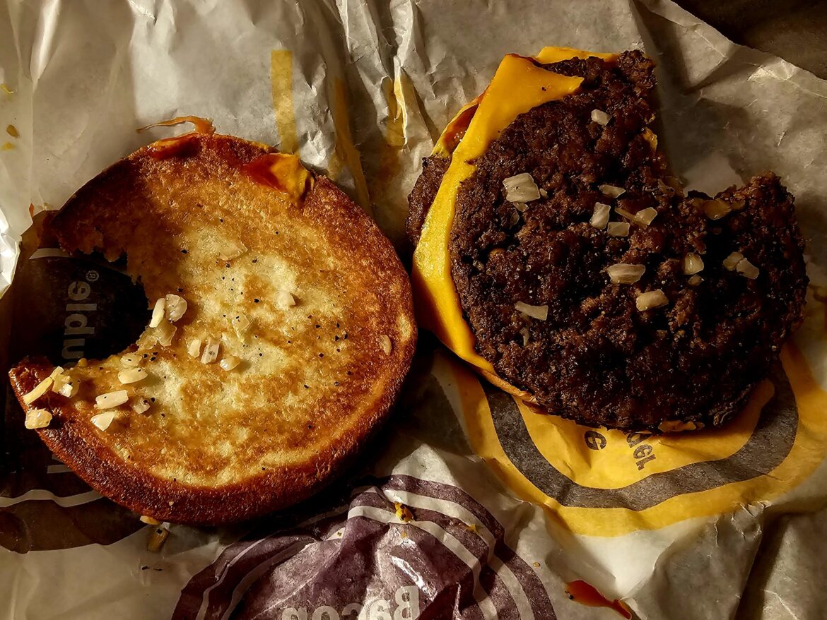 Friends, our man here was doing the right thing before being the victim of Onion Crimes in the 1st degree.