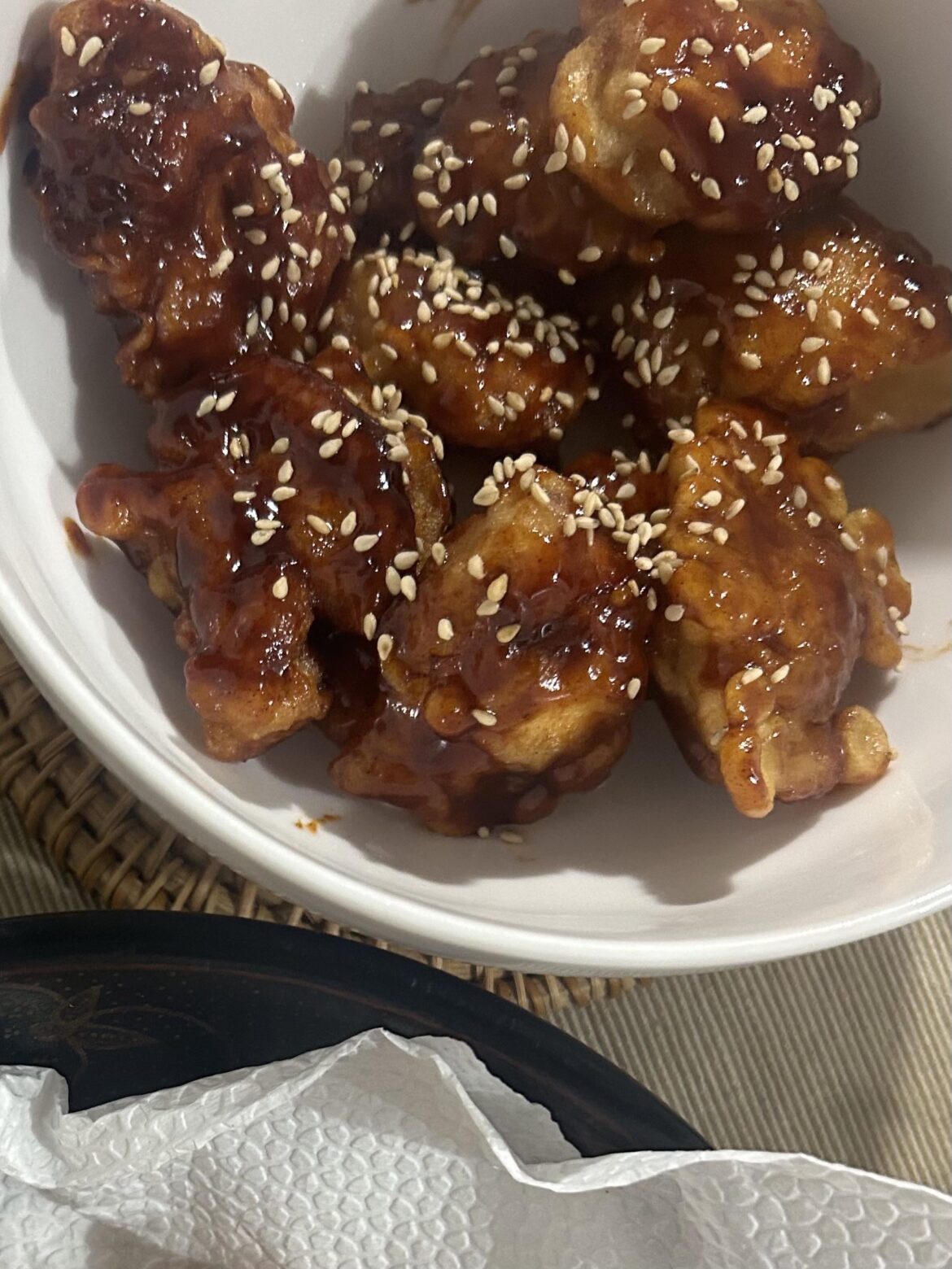 Love how crunchy and yummy it turned out! But..