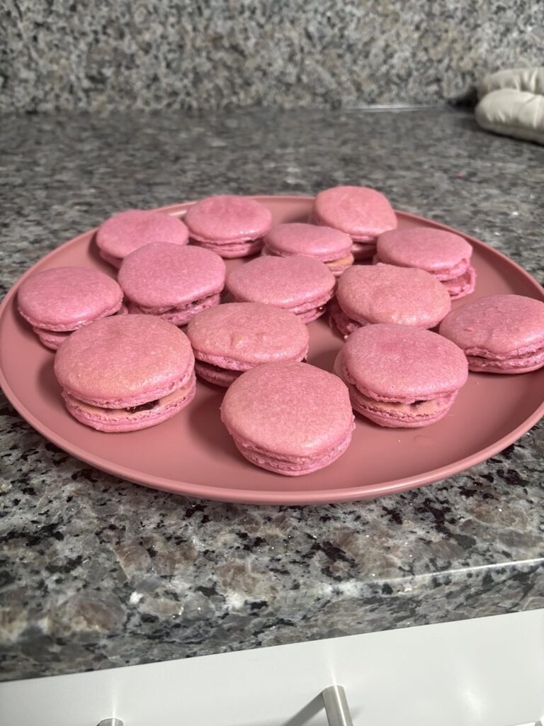 second ever try at making macarons!