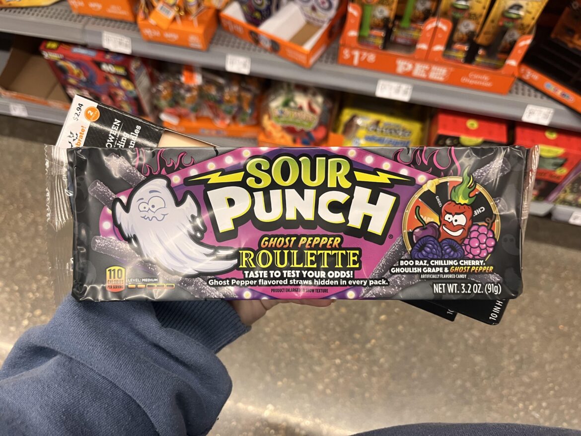 Ghost Pepper Roulette Sour Straws