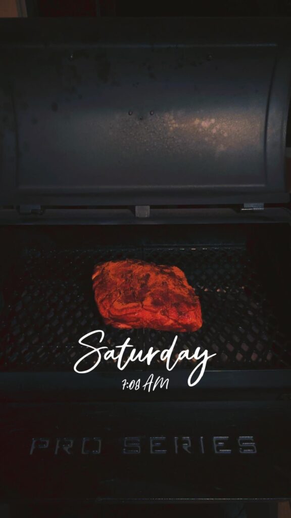 First time pulled pork