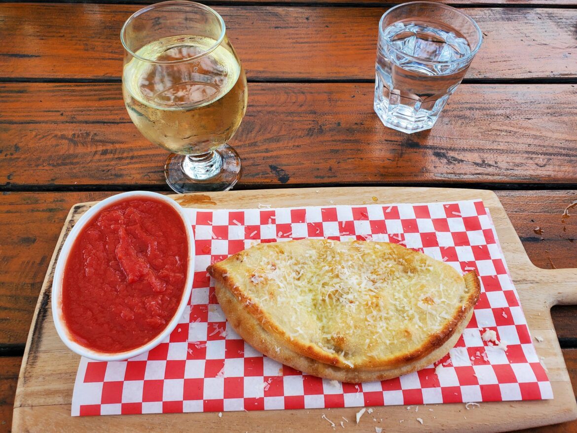 Calzone at Ballard Pizza company