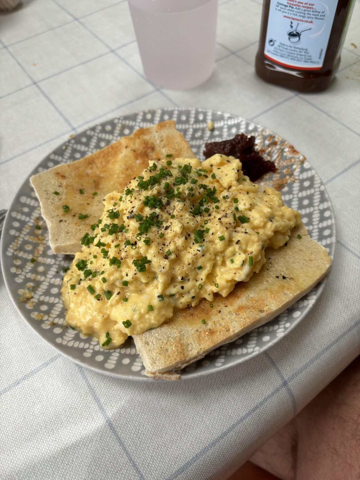 Following with the eggs on Toast (Irish Soda Bread)