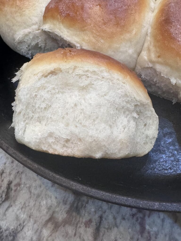 Sourdough rolls to go with some potato soup