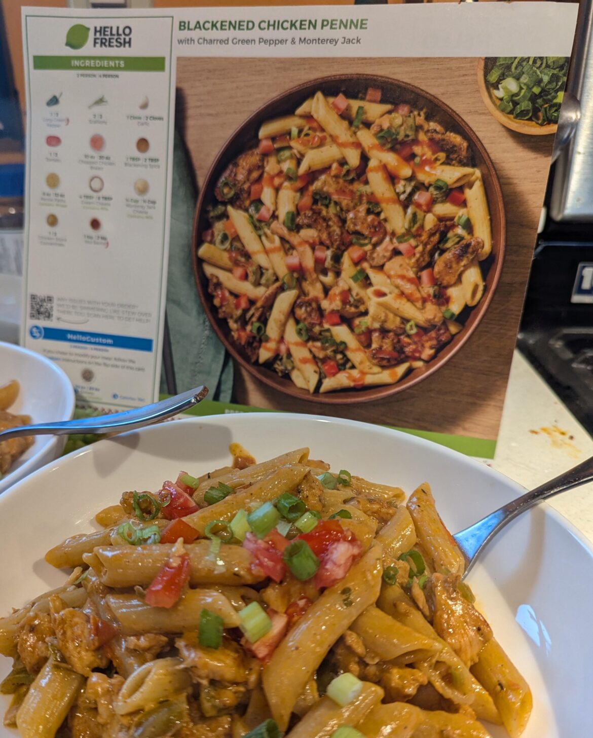 Blackened Chicken Penne