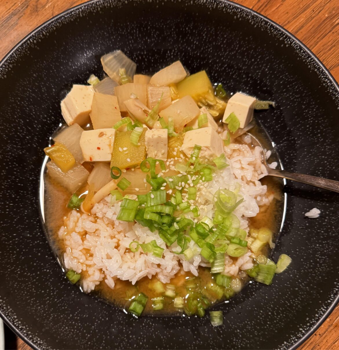 How do you thicken your DOENJANG JJIGAE??