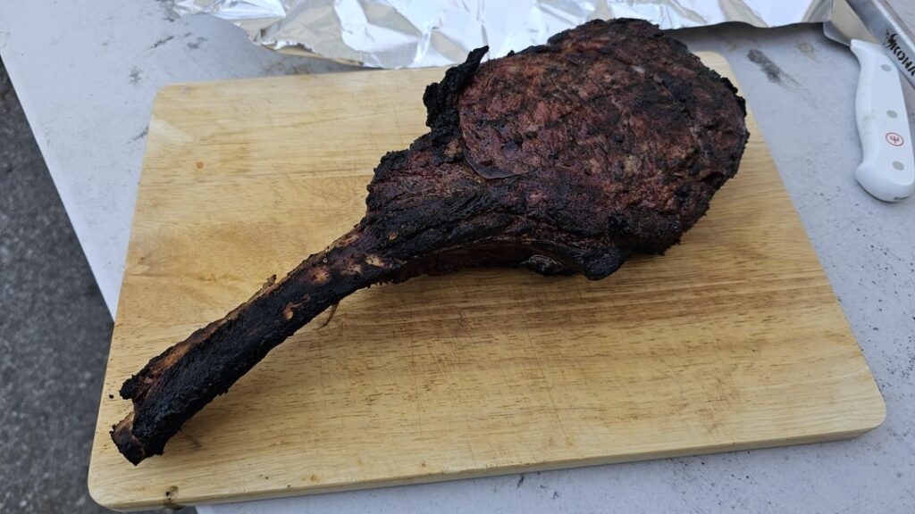 Reverse Seared Tomahawk Reverse Seared Tomahawk