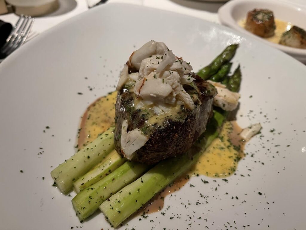 Went to Perry’s Steakhouse and Grille last night.