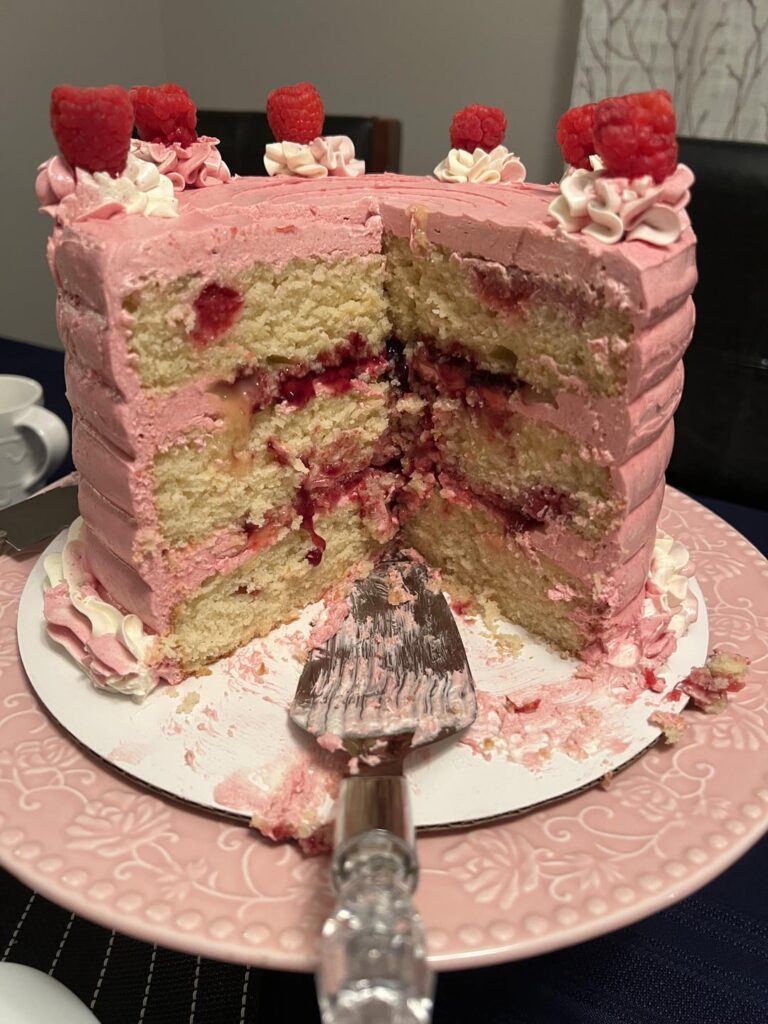 I’ve only been making cakes for under a year, finally got layers I’m pleased with!