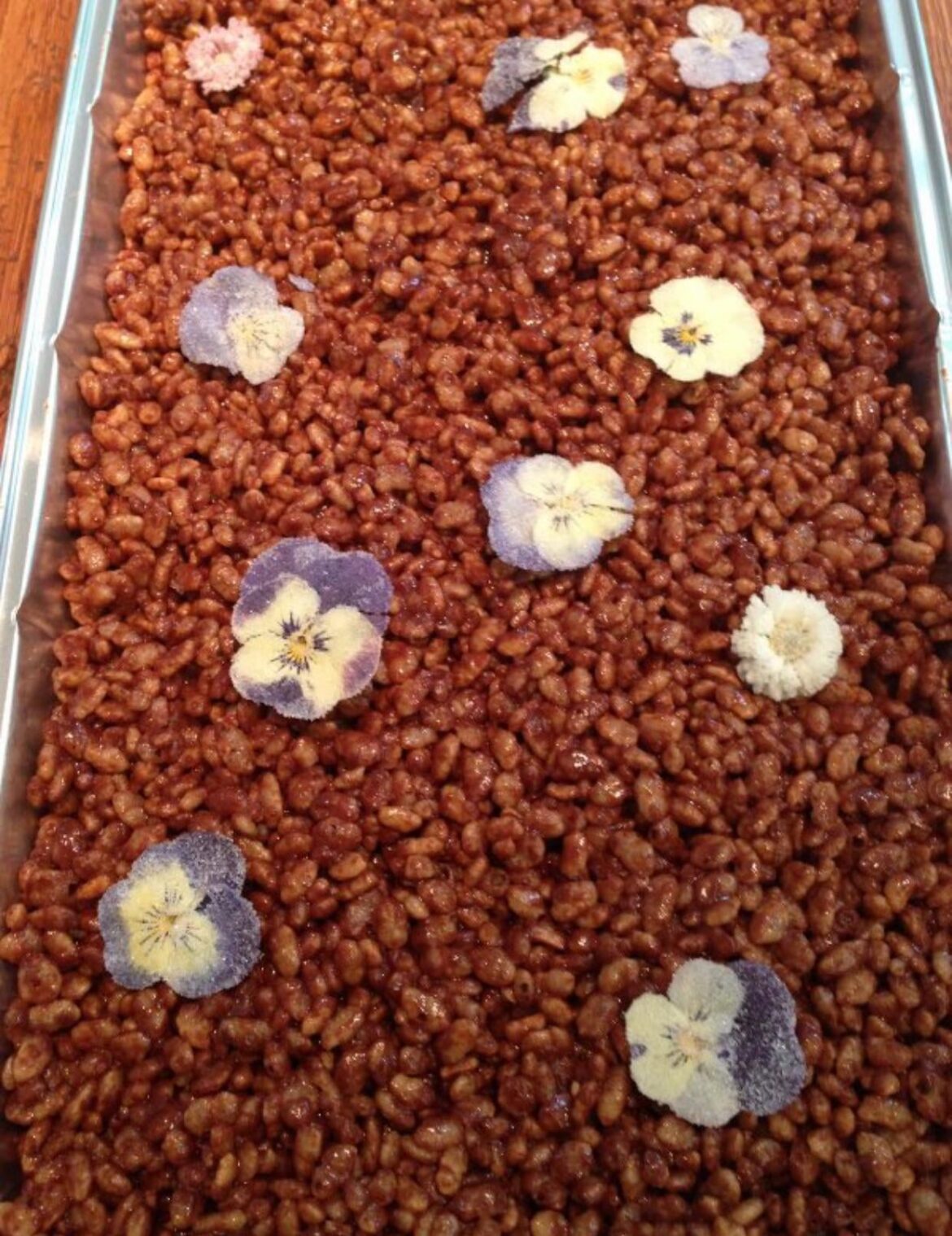 Chocolate Rice Krispie Squares