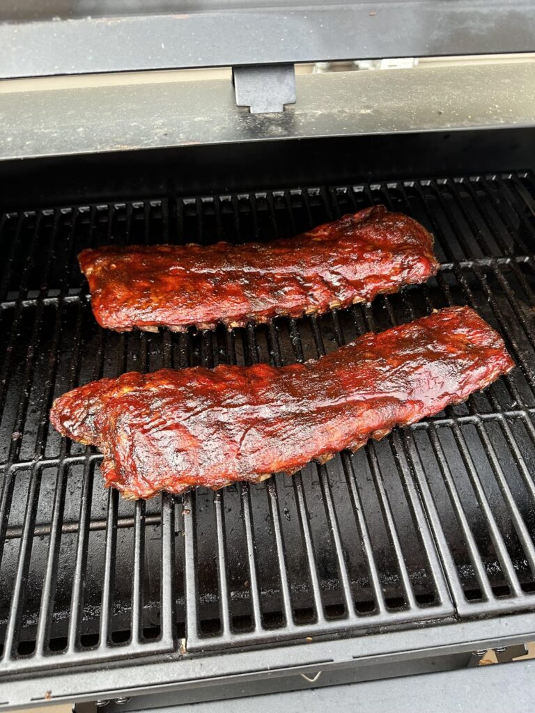 First time no wrap ribs
