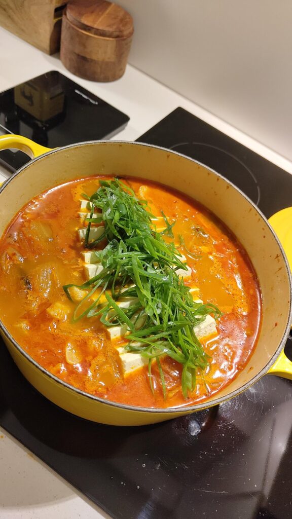 Cooked some Kimchi Jjigae