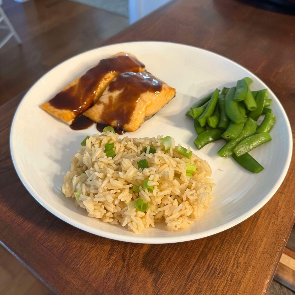 Brown Sugar-Glazed Salmon