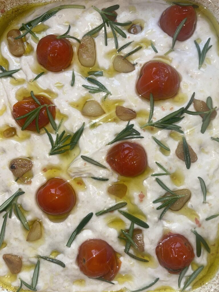 FIRST FOCACCIA!
