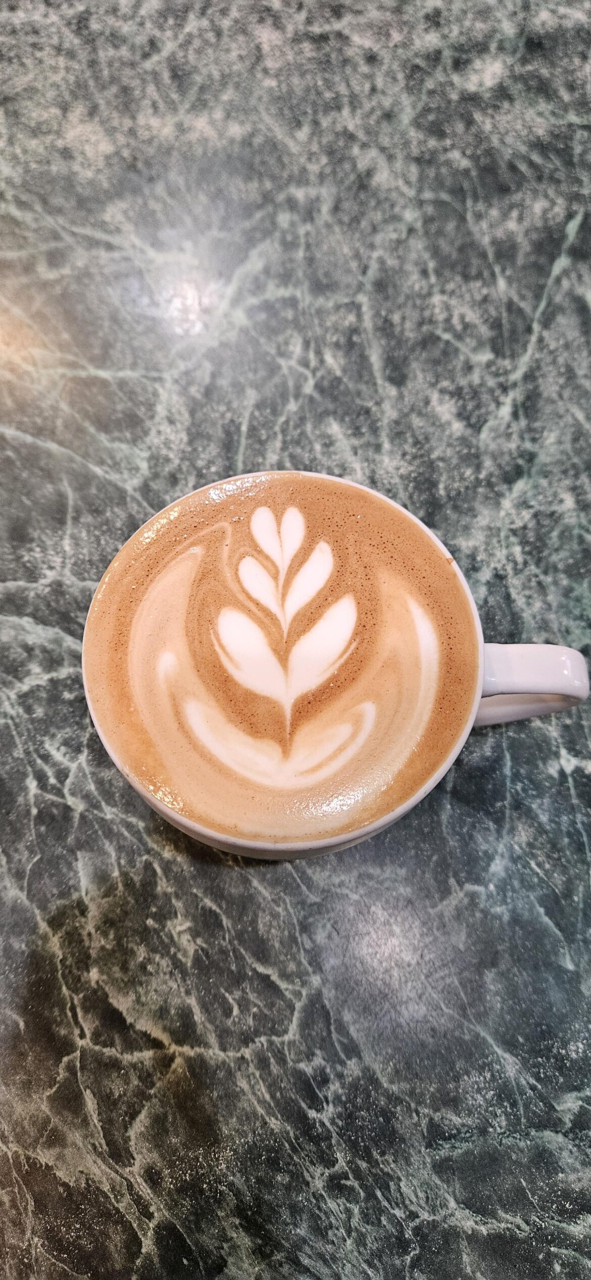 I never have my phone ready for a pour, but this one happened yesterday and I thought it looked good enough to share.