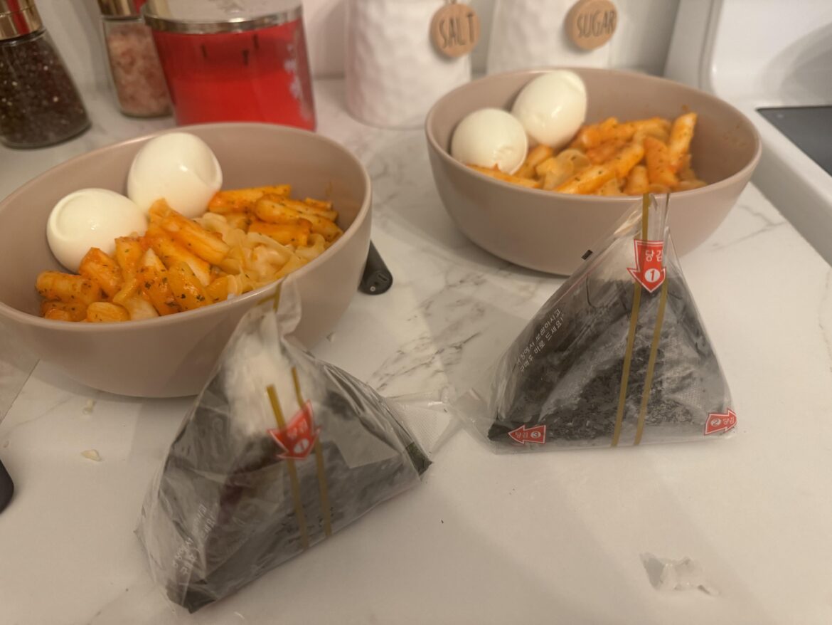 First ever Korean meal prepared at home.