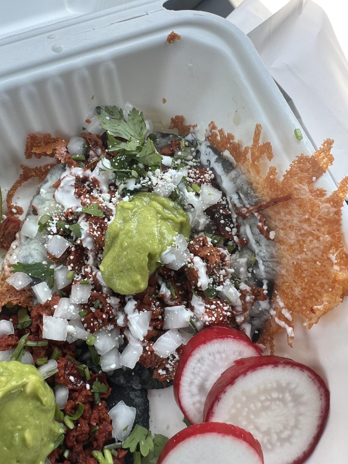 Villas Tacos are just ok