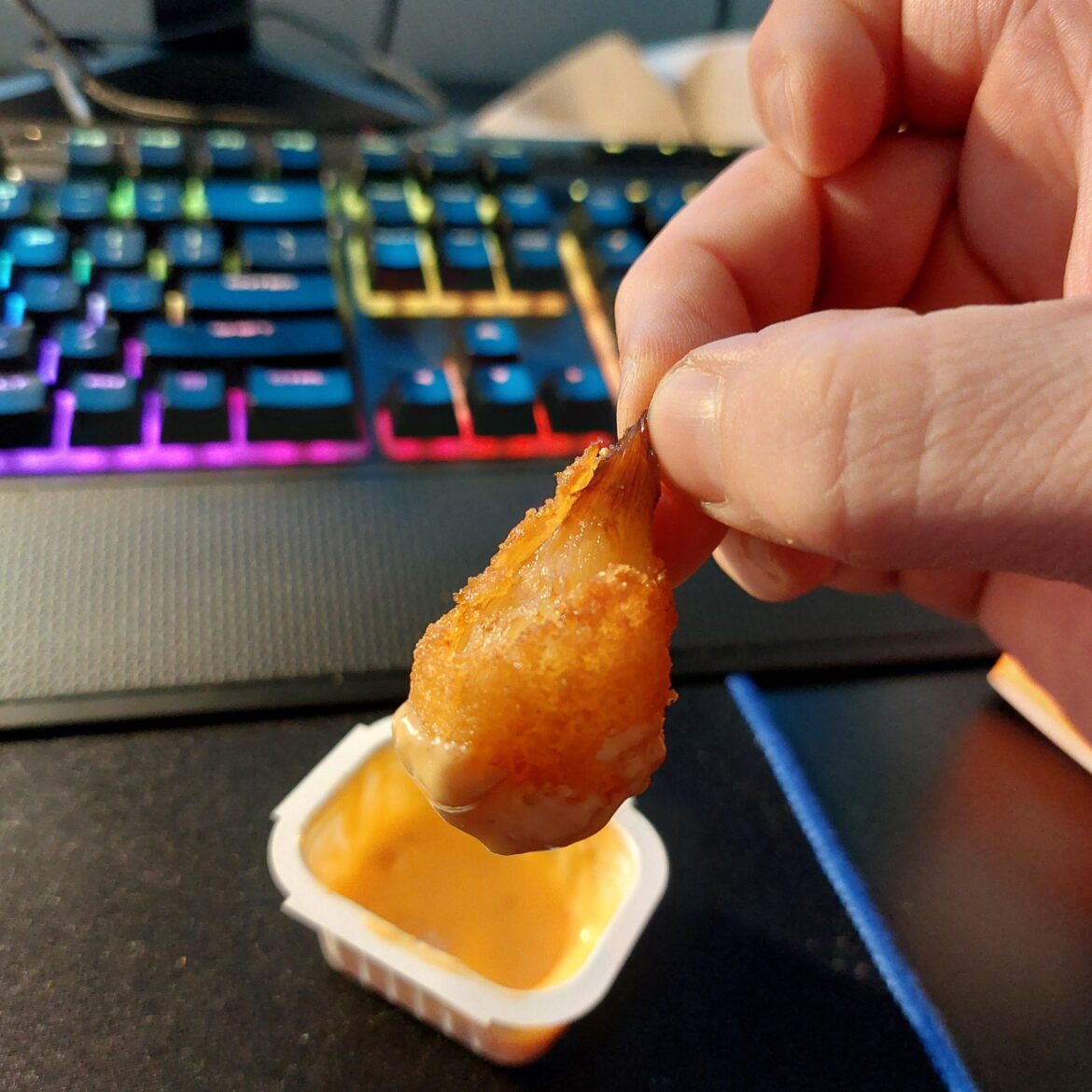 I was blessed with a center on an onion today from White Castle