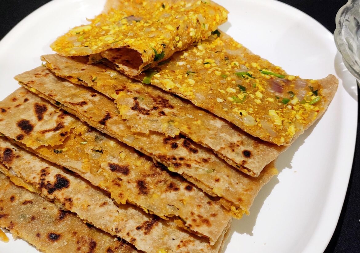 Paneer paratha