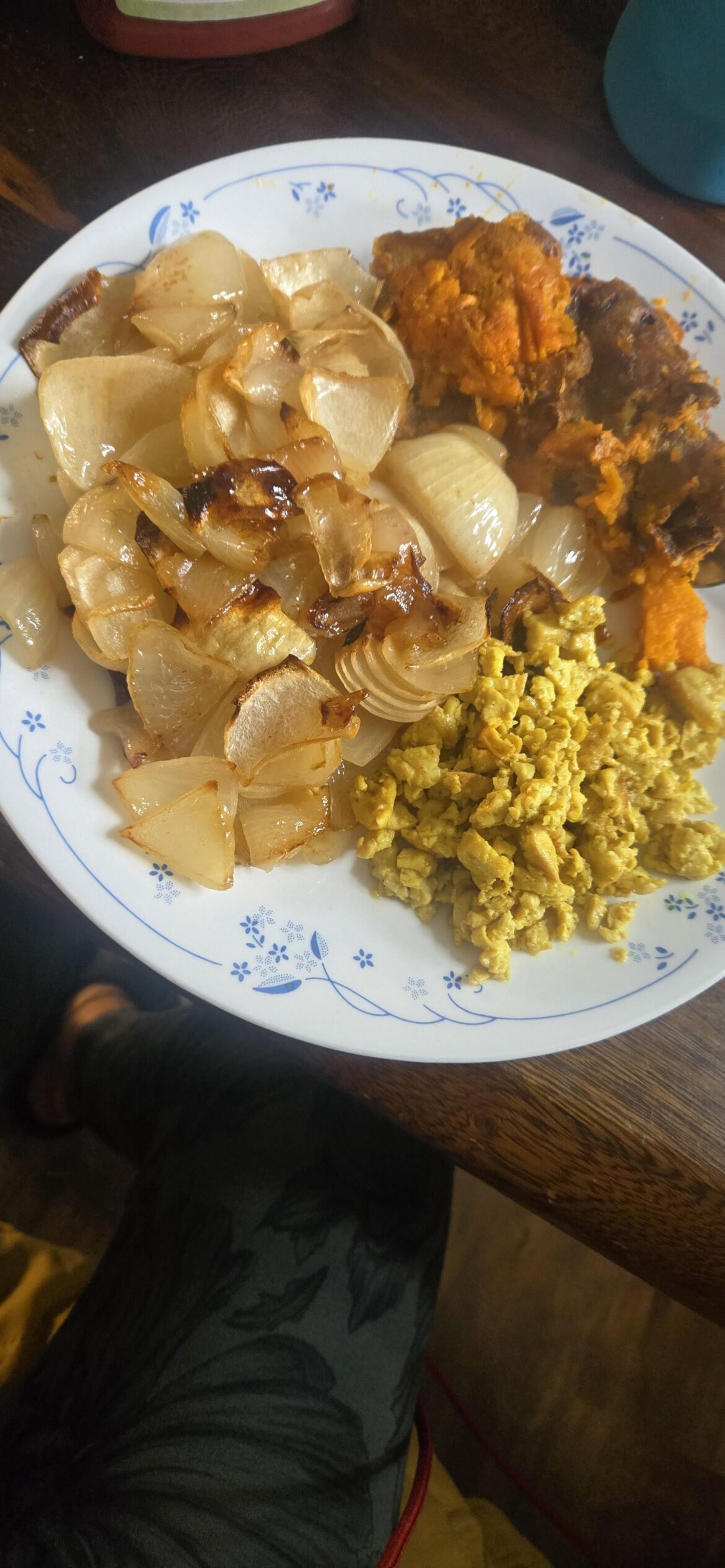 A well balanced breakfast