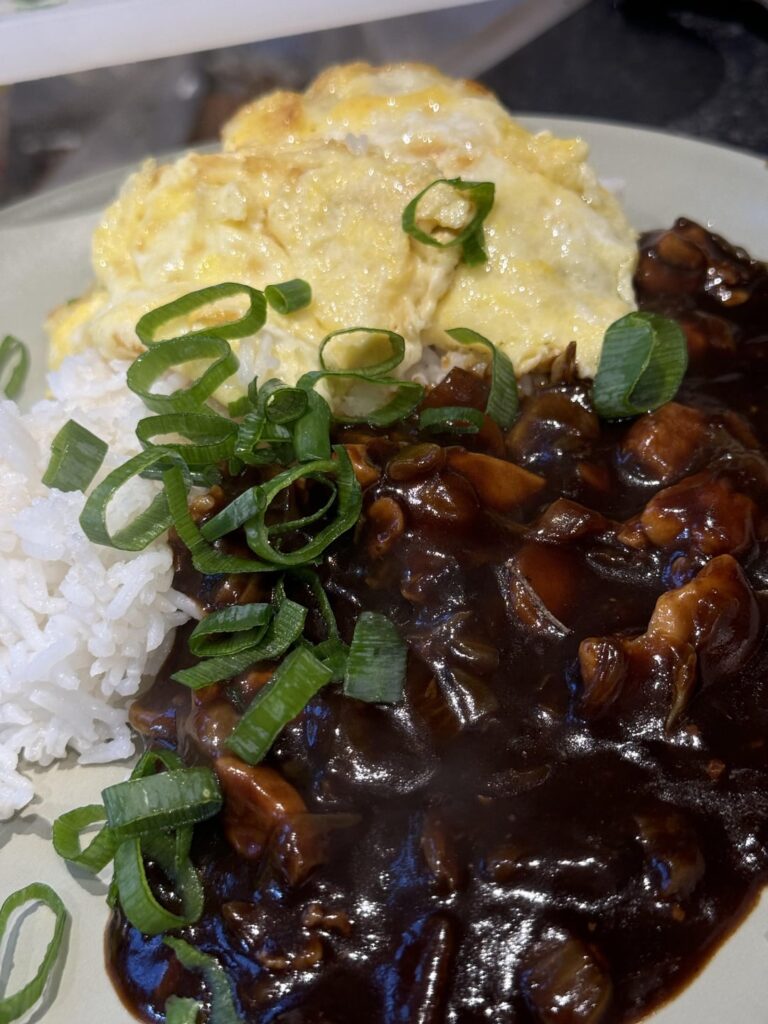 Chicken jjajangbap <3