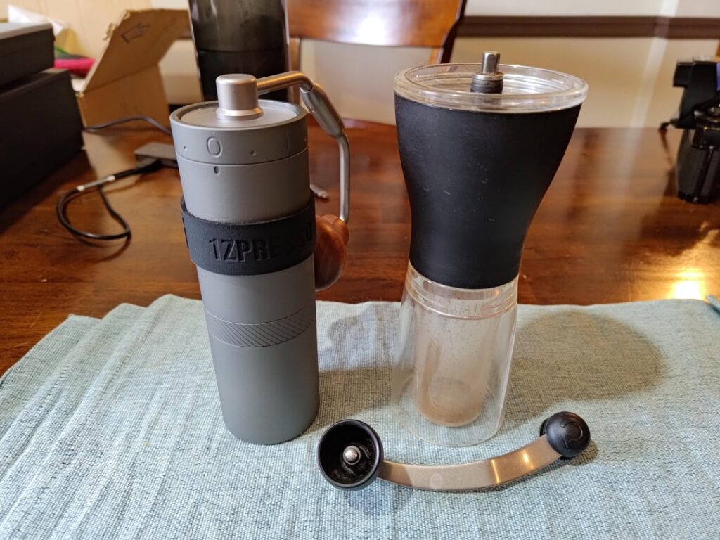 After nine years of faithful service, I'm finally retiring my old Hario grinder. I know it's not the best out there, but its been part of nearly every one of my mornings since 2015. Rest in tiny, inconsistently-sized, pieces my old friend