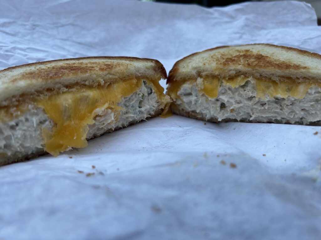 Apple Pan, Tuna Melt + Pumpkin Pie