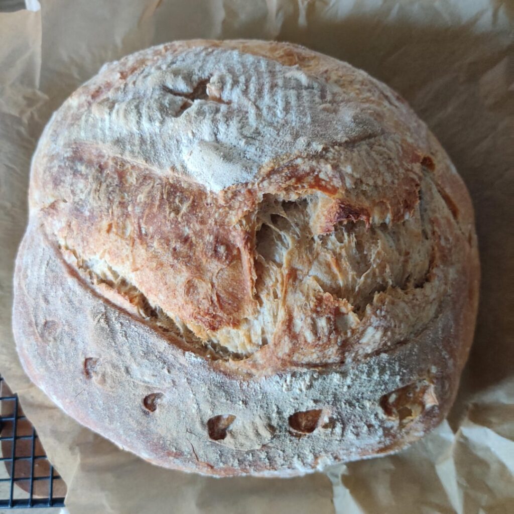 So I did it! First loaf.