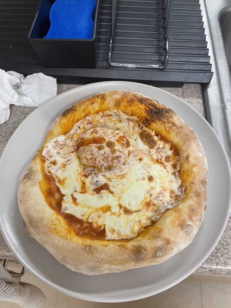 this is MY dorm room pizza