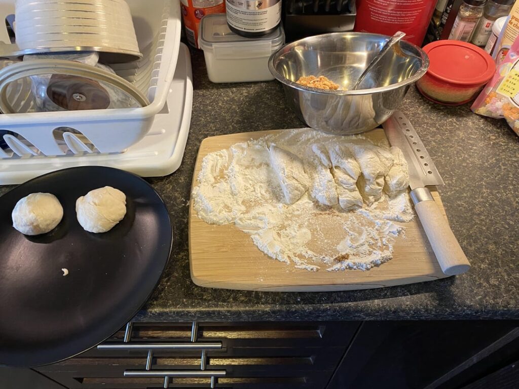 I made hotteok today for the first time I made hotteok today for the first time