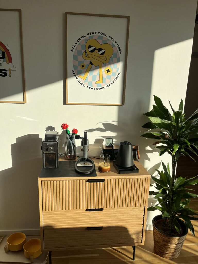 New apartment, new station